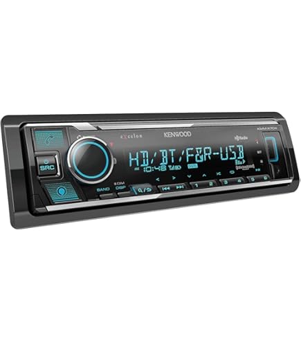 Amazon.com: Kenwood eXcelon KDC-X704 CD Receiver with Alexa